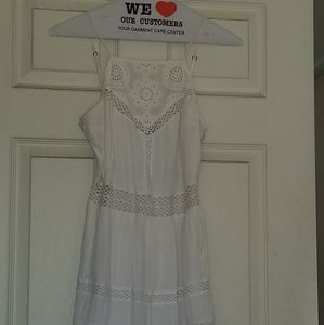 White summer dress